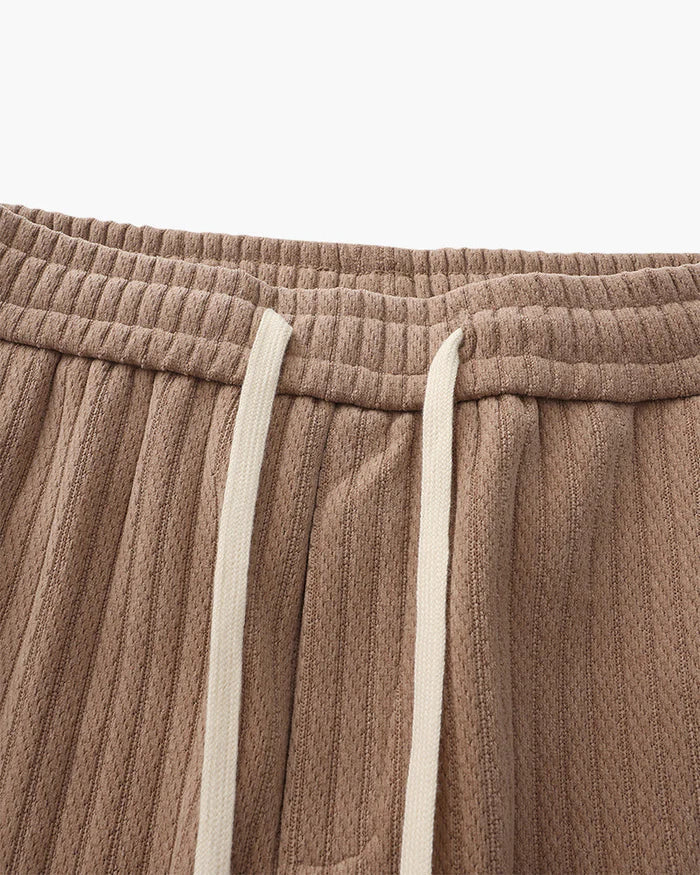 Roman Crest Trousers – Sand Nude