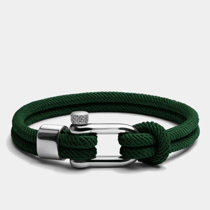 Verdan Coast Bracelet – Forest Green