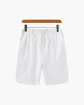 Porto Linen Shorts – Pure White
