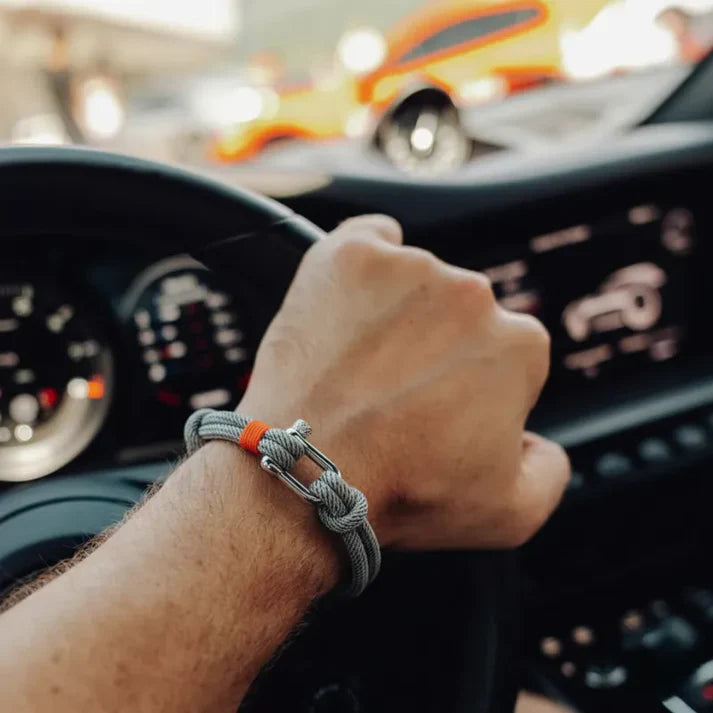 Auren Strand Bracelet – Slate Gray
